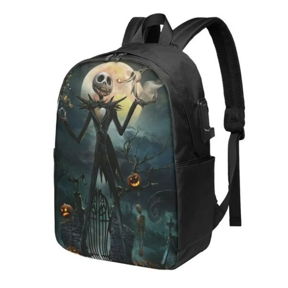 Jack Skellington The Nightmare Before Christmas School Backpack NWT​